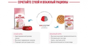 Royal Canin Kitten Sterilised Корм сухой сбалансированный для стерилизованных котят до 12 месяцев 400г