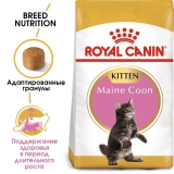 Royal Canin Maine Coon Kitten Корм сухой сбалансированный для котят породы Мэйн Кун 400г