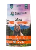 ТерриториЯ Урал Ягненок с морошкой сухой корм для взрослых собак всех пород 2,5кг