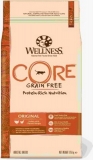 Wellness CORE Original сухой беззерновой корм из индейки с курицей для взрослых кошек 1,75 кг  