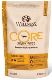 Wellness CORE STERILISED сухой беззерновой корм из курицы с индейкой для стерилизованных кошек и кастрированных котов 300 г