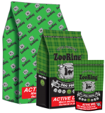 ZooRing Active Dog сухой корм для собак Мясо молодых бычков и рис с хондрозащитными агентами 10кг