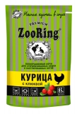 Zooring консервированный корм для стерилизованных кошек и кастрированных котов Курица с клюквой, пауч 85г