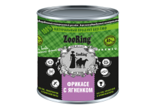 ZooRing консервы для собак Фрикасе с ягненком 850г