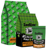 ZooRing Medium Adult Dog сухой корм для собак Индейка и рис 10кг