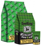 ZooRing Mini Sensitive Adult Dog Корм для взрослых собак мелких и средних пород с чувствительным пищеварением Индейка и рис с пробиотиками 700г