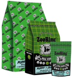 ZooRing Puppy 1 (Starter) сухой корм для щенков Индейка и рис с пробиотиками 2кг