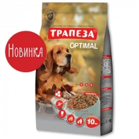 Трапеза Оптималь для собак, живущих в городе 10 кг
