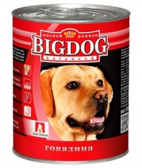 Зоогурман Big Dog  Говядина 850 гр