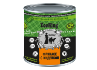 ZooRing консервы для собак Фрикасе с Индейкой 850г